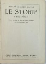 "Le Storie" Publio Cornelio Tacito (1940) Τόμος Α΄ - Image 2