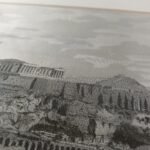 Γκραβούρα (σύγχρονο αντίγραφο) "The Acropolis, Athens" - James Duffield Harding 19ου αιώνα - Image 2