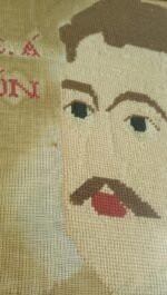 Πίνακας πορτρέτο με κέντημα "Τσάρος Νικόλαος Α'" 3/1/1888 - Image 4