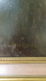 Ελαιογραφία "Πορτρέτο Τούρκου" τέλη του 19ου έως αρχές του 20ού αιώνα - Image 2