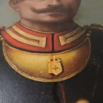 Πίνακας ελαιογραφία Μακεδονομάχου Αντώνιου Βλαχάκη - Έργον Δ. Παπασωτηρίου 1898 - Image 4