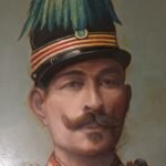 Πίνακας ελαιογραφία Μακεδονομάχου Αντώνιου Βλαχάκη - Έργον Δ. Παπασωτηρίου 1898 - Image 5