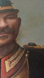 Πίνακας ελαιογραφία Μακεδονομάχου Αντώνιου Βλαχάκη - Έργον Δ. Παπασωτηρίου 1898 - Image 8