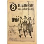 Γερμανικό εβδομαδιαίο περιοδικό "Illustrierte für Jedermann" Νο. 43 - 23/10/1942 Αθήνα - Ακρόπολη