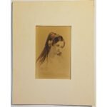 "Η κόρη των Αθηνών" σχέδιο με μελάνι του 1821
