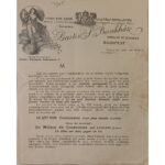 Διαφημιστικό έντυπο "Grande Loterie Royale Hongroise" 1907