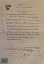 Λιθόγραφα έντυπα "Caledonian Insurance Company" & "Γενικαί Ασφάλειαι της Ελλάδος" 1927 από την Αθήνα (LOT 2 τεμαχίων) - Image 2