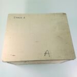 Μεγάλο ξύλινο κουτί αποθήκευσης εργαλείων "Hasselriis Electronics Denmark" - Image 2