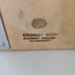 Μεγάλο ξύλινο κουτί αποθήκευσης εργαλείων "Hasselriis Electronics Denmark" - Image 3