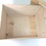 Μεγάλο ξύλινο κουτί αποθήκευσης εργαλείων "Hasselriis Electronics Denmark" - Image 6