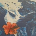 Λιθογραφία "Πέταγμα ερωδιών" που αποδίδεται στη Λυδία Γραββάνη, 1993 (αύξ. αριθμ. 63/200) - Image 4