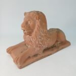 Πήλινο λιοντάρι ακροκέραμο