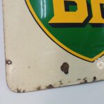 Συλλεκτική μεταλλική πινακίδα "BP" με επικάλυψη σμάλτου - Image 2