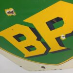 Συλλεκτική μεταλλική πινακίδα "BP" με επικάλυψη σμάλτου - Image 5