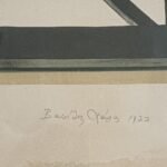 Χαρακτικό Ε.Α Ι/ΙΙ, Λιθογραφία (1977) που αποδίδεται στον καλλιτέχνη Βασίλη Χάρο (1938-2000) - Image 2