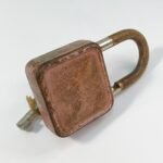 Vintage κλειδαριά TUTO Elzett (Made in Hungary) - Image 4