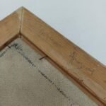 Πίνακας ελαιογραφία (σε hardboard) "Ενδυμασία Αμαλίας" Φ. ΤΣΑΚΙΡΗΣ 1950 - Image 5