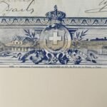 Λιθόγραφη Μετοχή "ΣΙΔΗΡΟΔΡΟΜΟΣ ΘΕΣΣΑΛΙΑΣ" (15 Μαΐου 1886) - Image 8