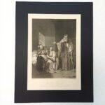 Γκραβούρα "The Doge Foscari Pronouncing Sentence of Exile upon his Son" 1840
