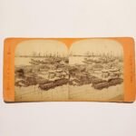 Στερεοσκοπική Φωτογραφία "BASSIN DE LA JOLIETTE" (τέλη 19ου- αρχές 20ού αιώνα)