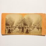 Στερεοσκοπική Φωτογραφία "MARSEILLE, COURS BELSUNCE" (τέλη 19ου- αρχές 20ού αιώνα)