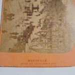 Στερεοσκοπική Φωτογραφία "MARSEILLE - Marché aux Fleurs" (τέλη 19ου- αρχές 20ού αιώνα) - Image 3