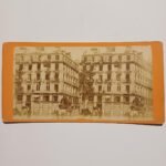 Στερεοσκοπική Φωτογραφία "Place du Château-d'Eau", Paris (τέλη 19ου- αρχές 20ού αιώνα)