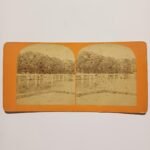 Στερεοσκοπική Φωτογραφία "Bassin de Neptune - Versailles" (τέλη 19ου- αρχές 20ού αιώνα)