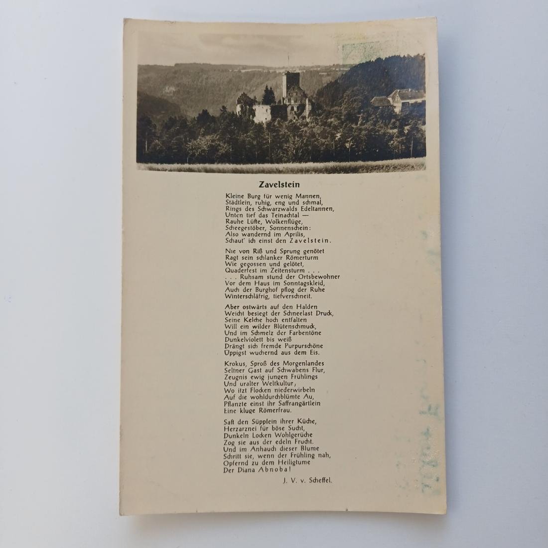 DB2-110-A-20251217_203042-1100x1100 Vintage Καρτ Ποστάλ "Zavelstein" (δεύτερο μισό 20ού αιώνα) - Image 1