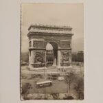 Vintage Καρτ Ποστάλ "L'Arc de Triomphe de l'Étoile (1806-1836)" (μέσα 20ού αιώνα)