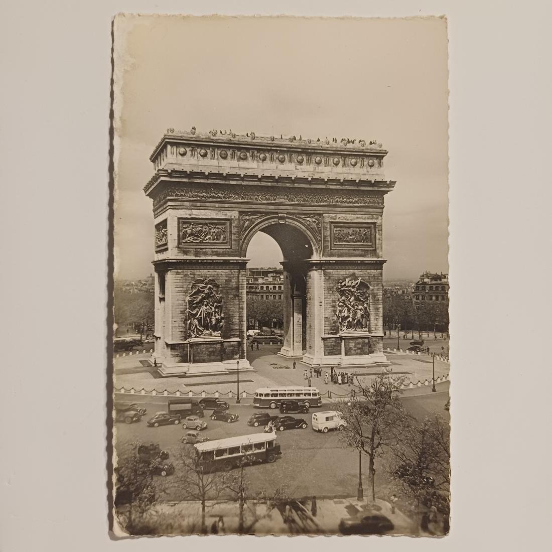 DB2-130-A-20260104_164906-1100x1100 Vintage Καρτ Ποστάλ "L'Arc de Triomphe de l'Étoile (1806-1836)" (μέσα 20ού αιώνα) - Image 1