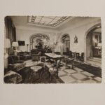 Vintage Καρτ Ποστάλ "L'Hotel Lancaster" (μέσα 20ού αιώνα)