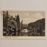 Vintage Καρτ Ποστάλ "Hohegeiß/ Harz - Neuer Teich" (μέσα 20ού αιώνα)