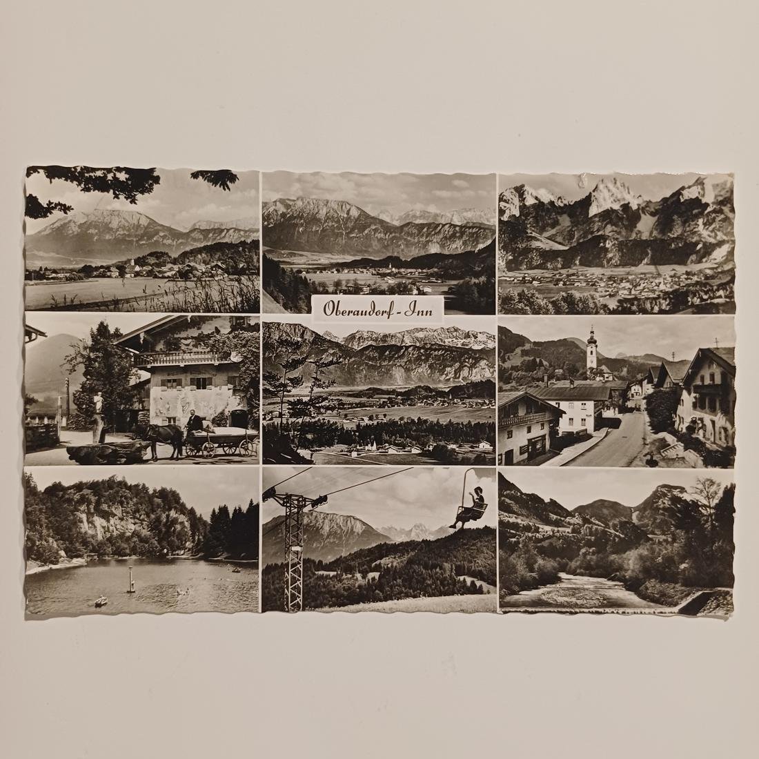 DB2-148-A-20260104_170546-1100x1100 Vintage Καρτ Ποστάλ "Oberaudorf-Inn" (μέσα 20ού αιώνα) - Image 1