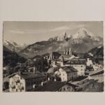 Vintage Καρτ Ποστάλ "Berchtesgaden mit Watzmann" (δεύτερο μισό 20ού αιώνα)