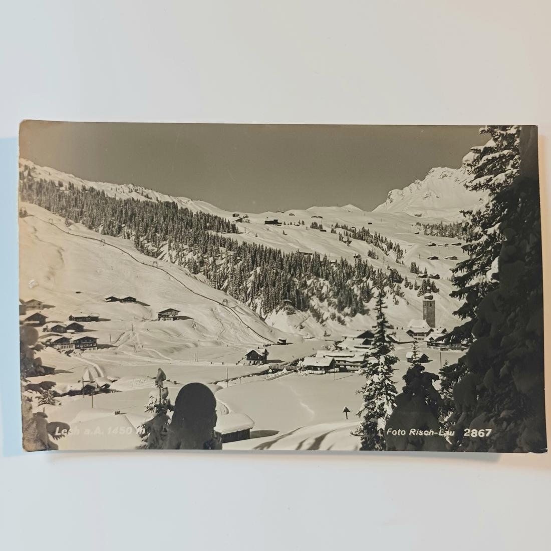 DB2-86-A-20251217_193603-1100x1100 Vintage Καρτ Ποστάλ "Lech am Arlberg" Risch-Lau (μέσα 20ου αιώνα) - Image 1