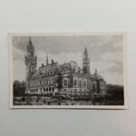 Vintage Καρτ Ποστάλ "Dan Haag-Vredespaleis" (μέσα 20ού αιώνα)