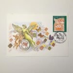 Φιλοτελική αναμνηστική κάρτα "Le Type Blanc" Champagnole, Γαλλία (21-2-1998)