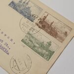 Φάκελος Φιλοτελισμού Π.Η.Κ. Τσεχοσλοβακίας "600 LET KARLŠTEJNA-100 LET KOLÍNA-600 LET KARLOVA MOSTU" 23-11-1957 - Image 2