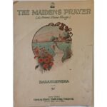 Συλλεκτική Παρτιτούρα "The Maidens Prayer" Thecla Badarzewska
