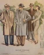 Λιθόγραφες εκτυπώσεις μόδας "MAYFAIR FASHIONS, LONDON" και "ADAM, La Revue de l'Homme" (έως τα μέσα 20ού αιώνα- LOT 15 τεμαχίων) - Image 2