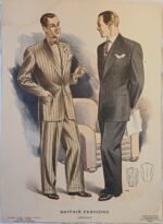 Λιθόγραφες εκτυπώσεις μόδας "MAYFAIR FASHIONS, LONDON" και "ADAM, La Revue de l'Homme" (έως τα μέσα 20ού αιώνα- LOT 15 τεμαχίων) - Image 6