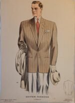 Λιθόγραφες εκτυπώσεις μόδας "MAYFAIR FASHIONS, LONDON" και "ADAM, La Revue de l'Homme" (έως τα μέσα 20ού αιώνα- LOT 15 τεμαχίων) - Image 9