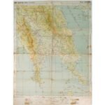 Χάρτης "Νομός Λακωνίας" (Έτος 1963, Ε.Σ.Υ.Ε., Αρ. αντιτύπου 715)