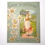 Παρτιτούρα "Valse-La Laitière" Octave Crémieux (1913), συλλεκτική