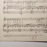 Vintage Παρτιτούρα "Δεν ζω στιγμή χωρίς εσένα" Γιάννης Βέλλας (1947) - Image 3