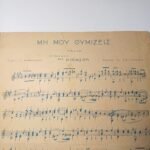 Vintage Παρτιτούρα "Μη μου θυμίζεις" Κ. Σεϊτανίδης (1938) - Image 6