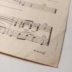 Vintage Παρτιτούρα "Εγώ θα σ' αγαπώ και μη σε νοιάζει" Γιώργος Μουζάκης (1948) - Image 4