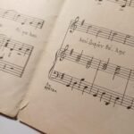 Vintage Παρτιτούρα "Λίγα Λουλούδια" Κώστας Γιαννίδης (1940) - Image 4