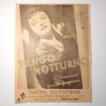 Vintage Παρτιτούρα "Tango Notturno" Hans Otto Borgmann (1938)